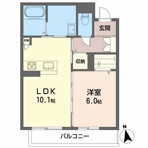 プランドール南矢野目 303号室