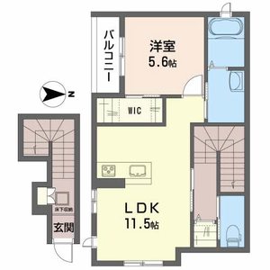 ドゥリエール 201号室