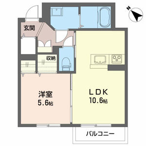 ベレオＴＳ 202号室