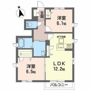 サントノーレ・アイＡ A101号室