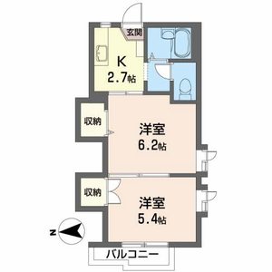 メゾンパークスⅢ 205号室
