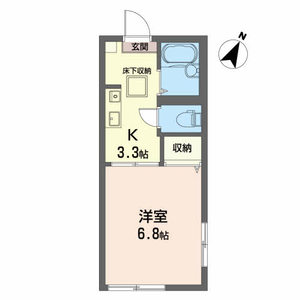 スカイリバーＢ 101号室