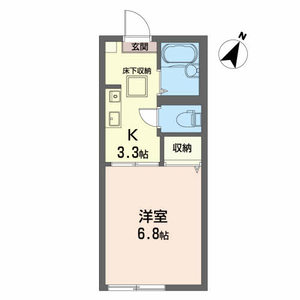 スカイリバーＢ 103号室