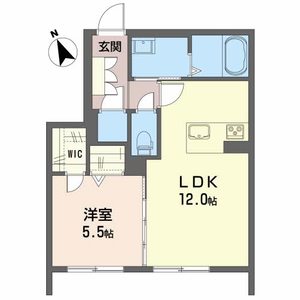 ベレオＵ土樋 107号室