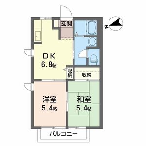 ペガサス勝平台 201号室