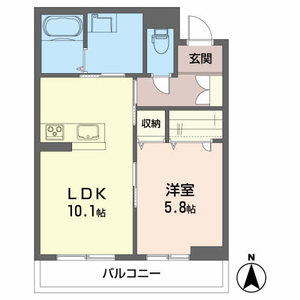 セルディーナＹＳ 303号室
