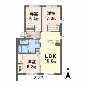 エクラージュ 102号室