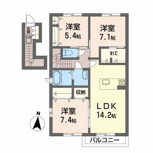 マ・メゾン　Ⅱ B202号室