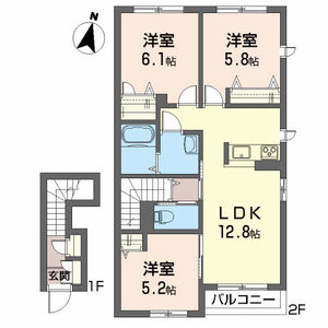 ミューレンⅡ 205号室