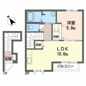 ハンプトンハウス 202号-2