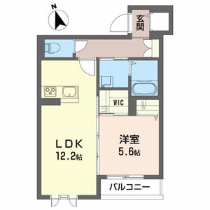 ベレオ若葉町Ⅱ B202号室