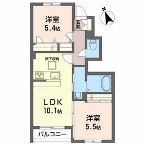 シャーメゾン堀西 102号室