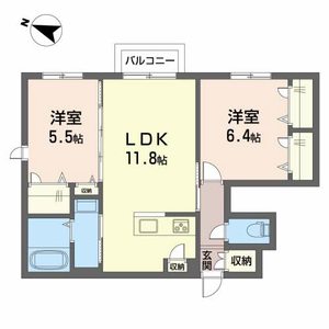 フィオーレ本町 101号室