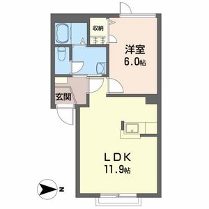 シャーメゾンロティスⅡ 202号室