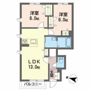 シャーメゾン　リヤン 101号室