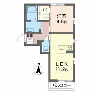 シャーメゾン　アリスト 201号室