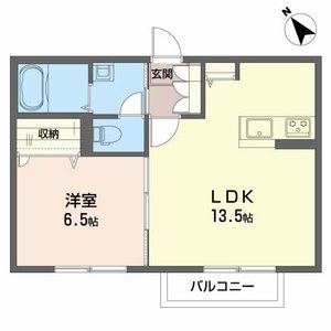 ル・ポール　ＫＯＭＥＮＯ 202号室