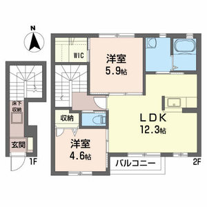ＣＡＳＡ　Ｍａｉ　虹 202号室