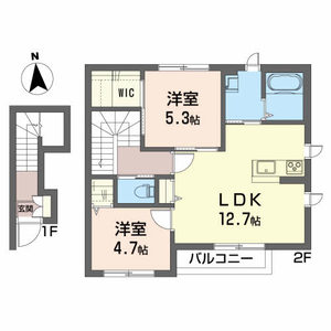 ソワサントゥディザンＡ A202号室