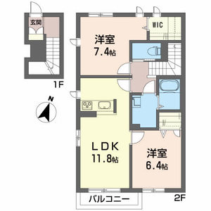 ルピナス　Ｂ B201号室