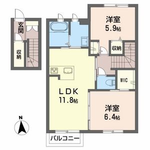 レフィアント土崎 202号室