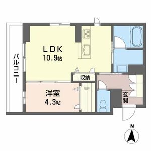 グリシーヌオール中町 105号室