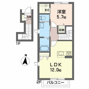 ソワサントゥディザン西口 201号室