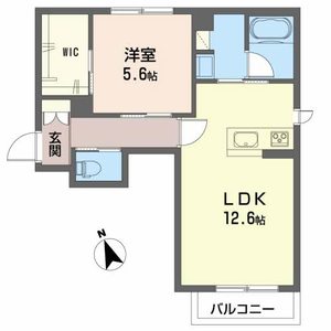 シャーメゾン　シェルフ 201号室