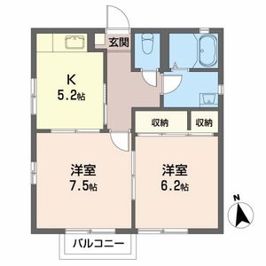 ポーシェ三月内　Ｂ 101号室