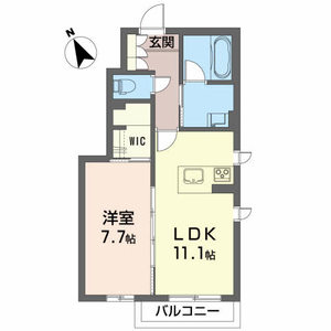 シャーメゾン大沢川原 103号-16