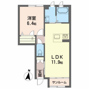 アルフラット 108号室