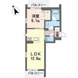 ベレオ横塚 203号-16