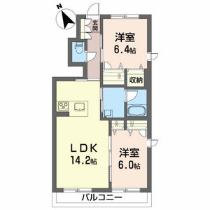 レーヴ・エスピアＣ 101号室