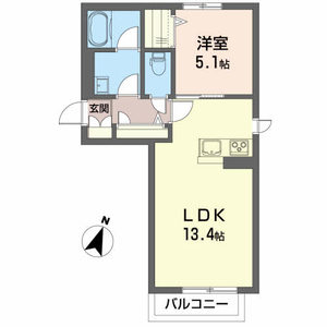 Ａｔｅｌｉｅｌｌ高森 203号室
