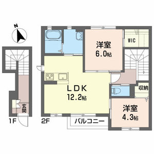 ルパルクＣ 201号室