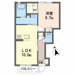 ルパルクＣ 102号室