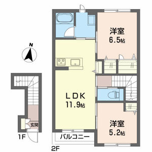 プレザントハウスＴ 203号室