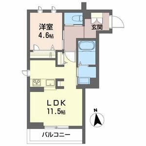 グランメゾン　アムール錦町 202号室