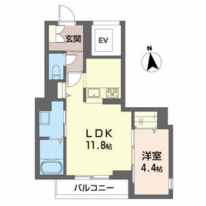 グランメゾン　アムール錦町 303号室