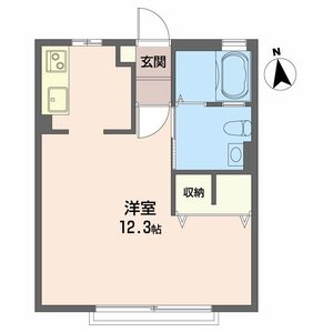 コーポけやき 104号-3