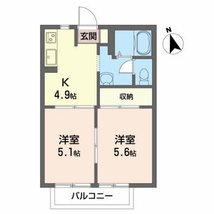 ディアスＦＲ　Ａ 201号室
