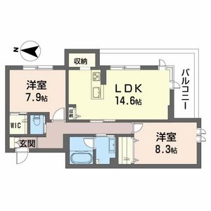 ベレオ支倉 206号-16