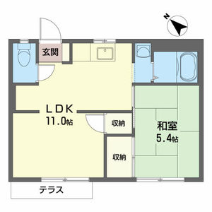 グリーンシャトル柳沼 105号室