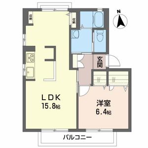 ファミール・ヒロB 202号-16