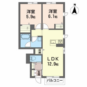 シャーメゾン　プレミアス 105号室