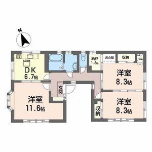 フレグランスＫ３ 101号-16