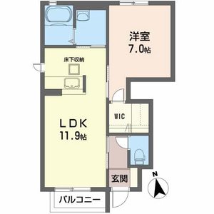 シエルＢ B101号室