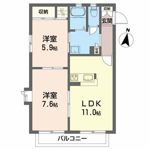 ピエス福沢町 201号室