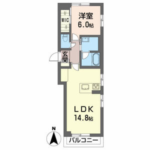 ベレオ赤木　ＨＬ 303号室