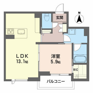 ベレオ赤木　ＨＬ 102号室